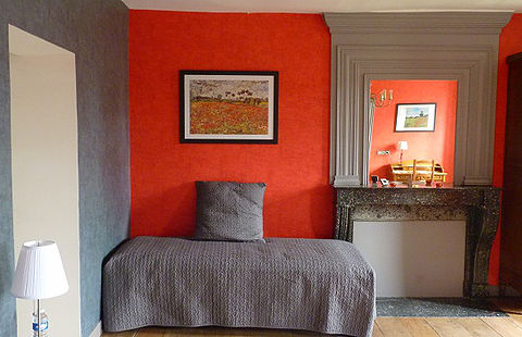 3ème couchage de la chambre Coquelicot