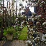 Le jardin de la maison d'hôtes Aubépine